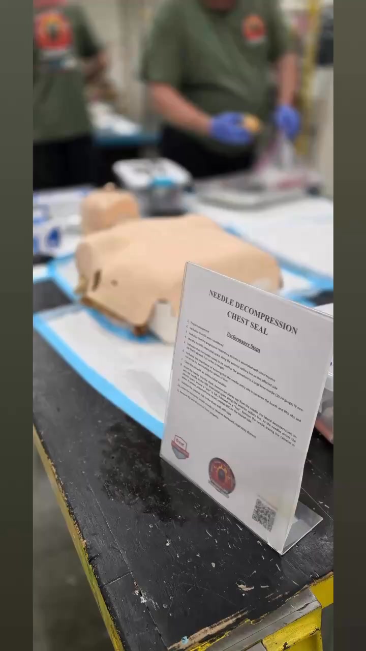 Day #2 of National Association of Emergency Medical Technicians TECC at Caroline County Regional Spring Fire and EMS School. Virginia Department of Fire Programs Virginia Office of Emergency Medical Services Virginia EMS Training Group