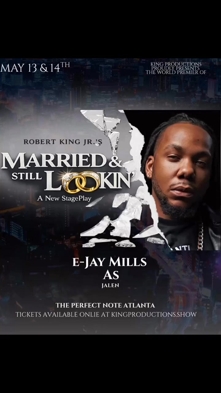 We’re just weeks away from the WORLD PREMIERE of MARRIED & STILL LOOKIN’ 👀🔥
Opening night is about to be a whole vibe—and you already know you don’t want to hear about it after… you need to be in the room.
🎟️ Tickets on sale now: Kingproductions.show
Pull up, dress up, and come get into this story with us.