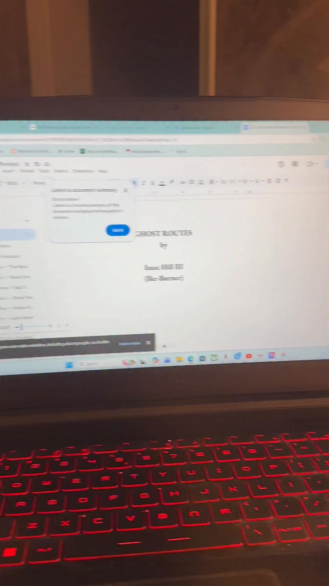 This new feature on Google Docs is dope. If they can understand your story, you got a good cohesive book.