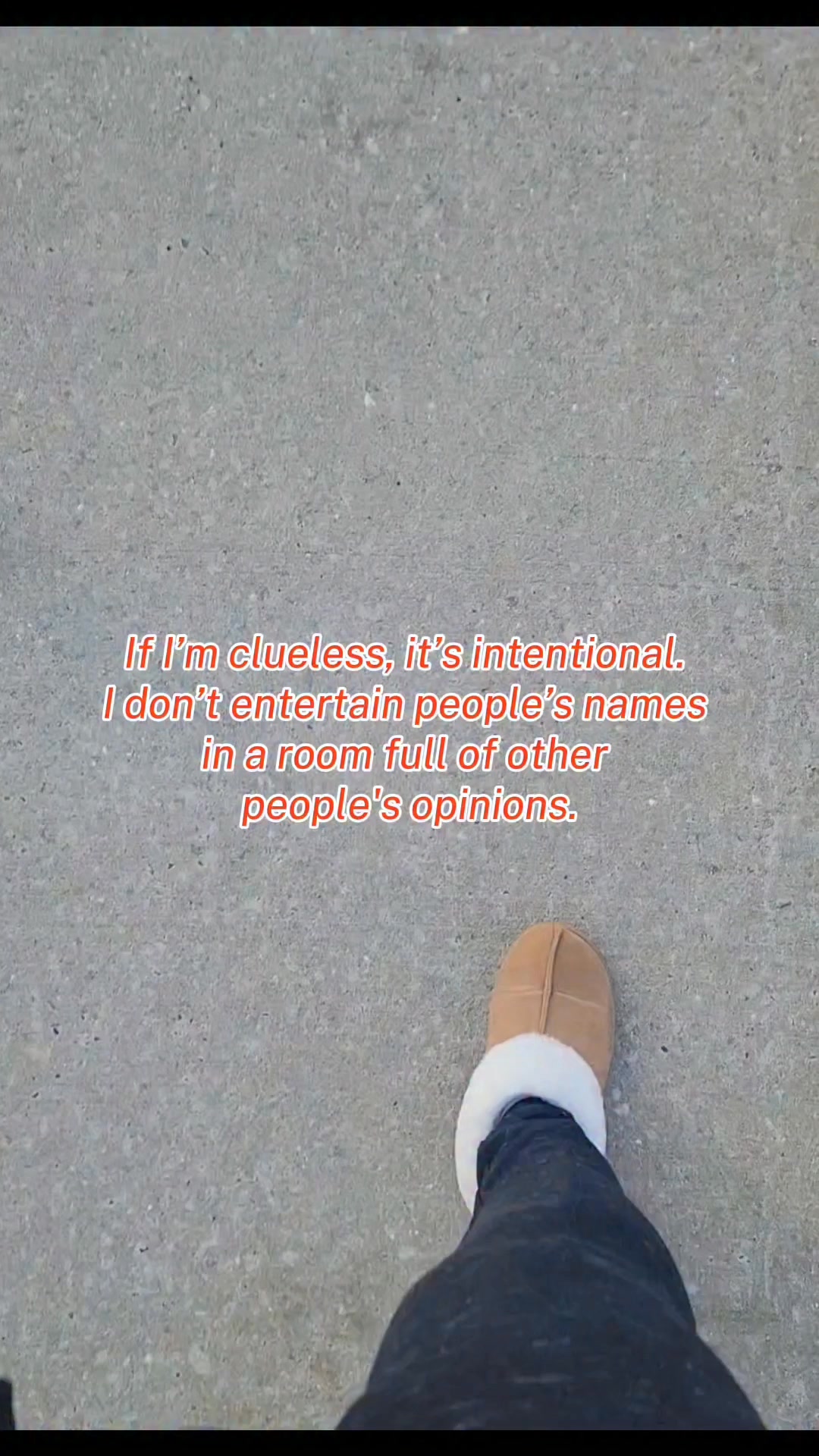 I stay in my own lane because traffic in everybody else’s business looks exhausting. #mindingthebusinessthatpaysme