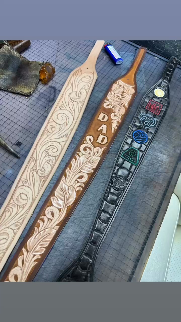 Leather shit.
