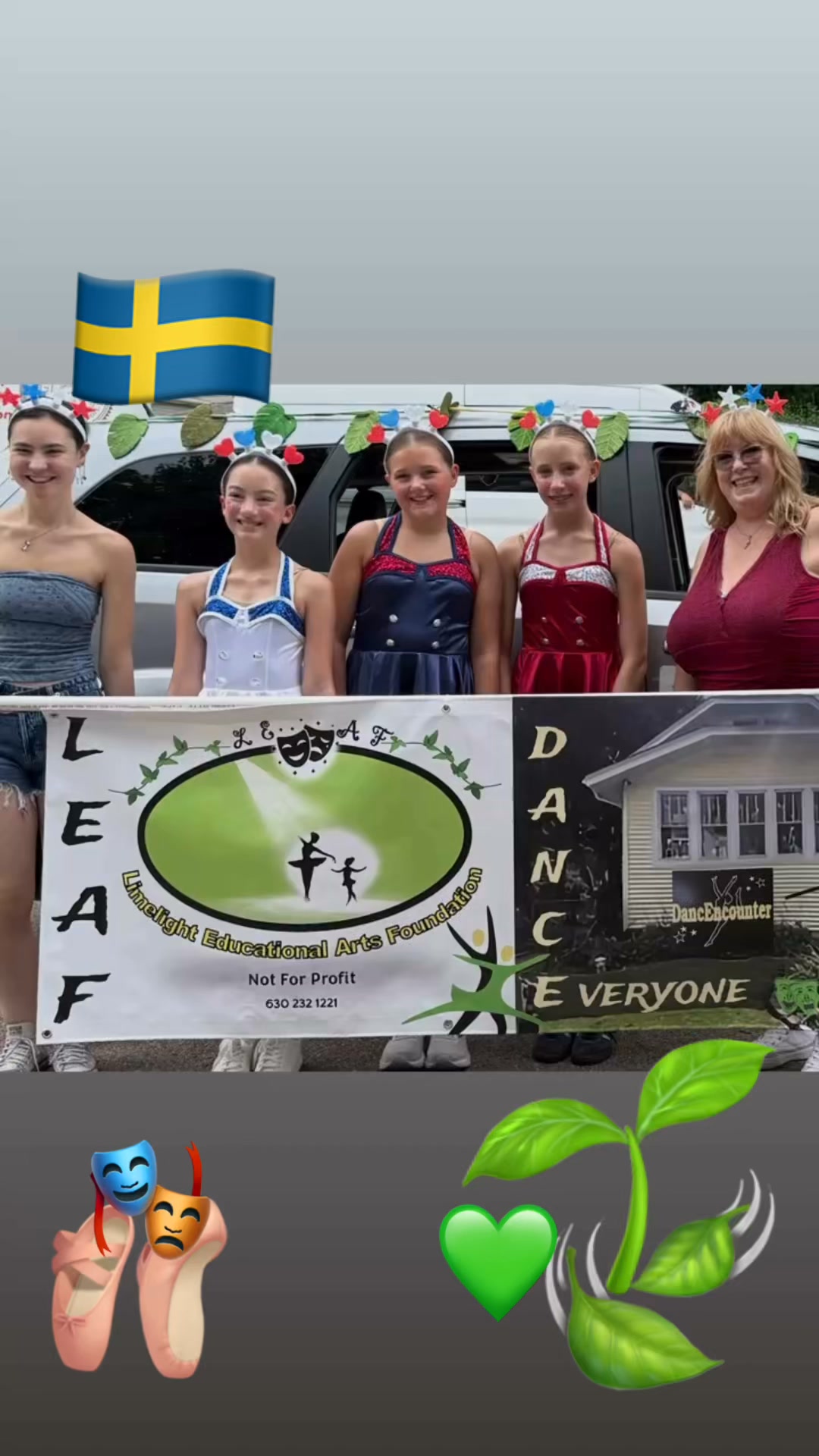 Swedish Days Parade 2026
LEAF nfp
Limelight Educational Arts
Foundation @dancencounter
#dancelife #staycalmdancencounteron