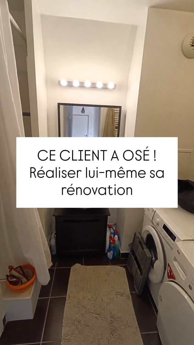 Tout le monde n’oserait pas.
Après la phase de conception, ce client a fait un choix ambitieux : réaliser lui-même la rénovation de sa salle de bain.
Mon rôle s’est arrêté aux plans, aux visuels 3D et aux préconisations.
Le sien commençait.
Quelques mois plus tard, découvrir un résultat aussi fidèle au projet imaginé est une immense satisfaction.
Une rénovation réussie ne repose pas uniquement sur la qualité de l’exécution.
Elle commence par une préparation solide.
Bravo à lui pour son engagement et sa confiance. 👏
━━━━━━━━━━━━━━
🏡 Vous avez un projet de rénovation ou d’aménagement ?
📩 Contactez Maison Joly en message privé ou via le lien en bio.
📍 Conception partout en France
📍 Maîtrise d’œuvre en Île-de-France
#ArchitectureInterieure #Renovation #AvantApres #DesignInterieur #maisonjoly
