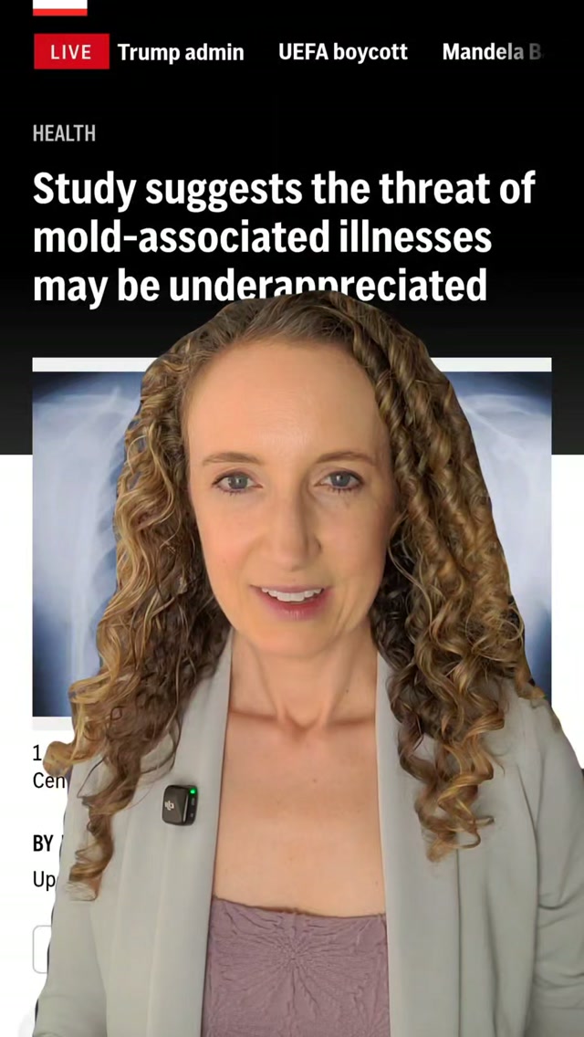 “May be underappreciated.”
I mean…yes.
This new CDC report focuses on invasive mold infections, but that is only one narrow part of how mold affects health.
Most people dealing with mold-related illness are not dealing with invasive infection. Mold exposure can affect the body through allergic, inflammatory, immune, respiratory, and toxin-mediated pathways, contributing to both acute and chronic symptoms.
It is encouraging to see the CDC drawing more attention to mold-related disease. Now we need the broader health effects of exposure to receive that same attention.
What do you think of this article - and do you think the broader health effects of mold exposure are still underrecognized?
#News #BreakingNews #MoldIllness #MoldExposure #EnvironmentalHealth