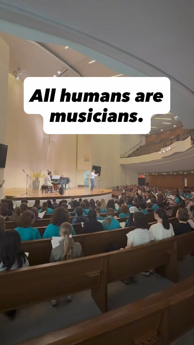 When was the last time you made music with someone else?
Can we please make this a movement!?! It’s time to get back to ourselves… MUSIC IS THE WAY!
Follow @losrobleschildrenschoir for more music, education, inspiration and movement-making!
#musiceducation #choir #music #sing #unity