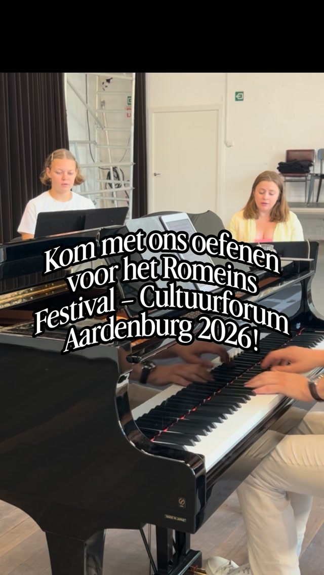 🏛️ Romeins Festival – Cultuurforum Aardenburg 2026
Kom op 8 & 9 augustus naar Aardenburg voor een weekend vol Romeinse sfeer, muziek en cultuur! Met sopraan @rosasparks.soprano & pianist @jacobusclement
Wij brengen vier mini-concerten per dag met Romeinse muziek, om 13:00, 14:00, 15:00 en 16:00 uur. Met @museum_cultuurforum
📍 In de Praktijk, Aardenburg
Kom gezellig langs vóór of na onze mini-concerten bij In de Praktijk voor een drankje! @indepraktijkaardenburg
Zien we je daar?
#romeinsfestival #aardenburg #Opera #zeelandvisit #livemuzie