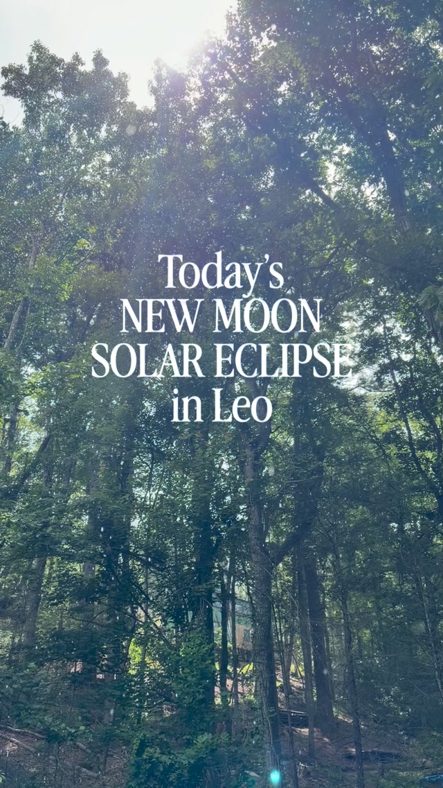 Today brings a New Moon Solar Eclipse in Leo. Whether you understand, follow, or believe in the magical power of eclipses, as a woman, you are deeply connected and are likely already (and will continue) to feel this powerful energy.
So, let’s tune in, and remember:
✨You are a woman before you are a mother.
Motherhood can reorganize a woman’s entire identity around everyone else’s needs.
❤️ Let yourself want something again.
Today, take a moment to place your hands on your heart and FEEL into that beautiful desire quietly pulsing within your chest.
Let her wake back up with your presence and ask,
“What makes my heart come alive?”
A desire you’ve postponed.
A creative part of you you’ve quieted.
A dream that doesn’t have an obvious practical purpose.
A version of yourself who laughs easily, creates art, dances in the kitchen, goes somewhere alone…
Desire itself can become a form of remembering.
🔥 Good motherhood does NOT require constant self-sacrifice.
This eclipse is offering an opportunity for a timeline shift. One that serves yourself AND your children.
💓The gift of witnessing a mother who has a relationship with her own joy. The overflow of light that comes from connection with her Self.
A mother who creates, plays, receives...
who follows the golden thread of what makes her feel ALIVE.
That light ripples into the hearts of the little humans who see you as their entire world.
That light within YOU becomes the greatest part of the inheritance you give to THEM.🙌🏼
This is your sign to stop measuring your worth by how much you can hold for everyone else.
🙏🏼With one slow deep breath, allow yourself to release what has been illuminated to you lately:
the pressure to do motherhood perfectly
guilt around wanting time for yourself
the belief that exhaustion proves devotion
the idea that your joy is something you earn after everyone else is cared for.
🌑The light was never gone.
It was simply hidden for a moment.
And this season is about remembering how to let yourself shine again.☀️
Let me know, what’s the first desire that comes up for you??#sacredmotherhood #newmoonsolareclipse
