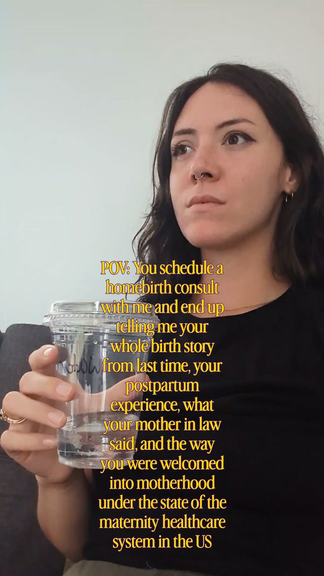 It's wild out there, y'all 🤠
In case you were wondering, I do want to hear your birth story and discuss the reasons your MIL thinks you should be on your feet 35 seconds postpartum cleaning your toilets.
This is a safe space to tell me what you do and do not like!