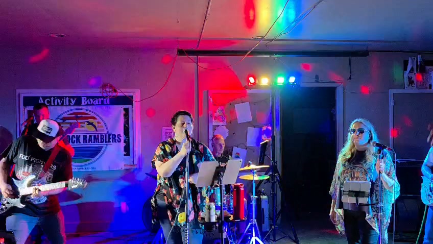 Fun night playing with the River Rock Ramblers! I’m on vocal rest for a little bit. Super happy to be an instrumentalist and rock out for folks.