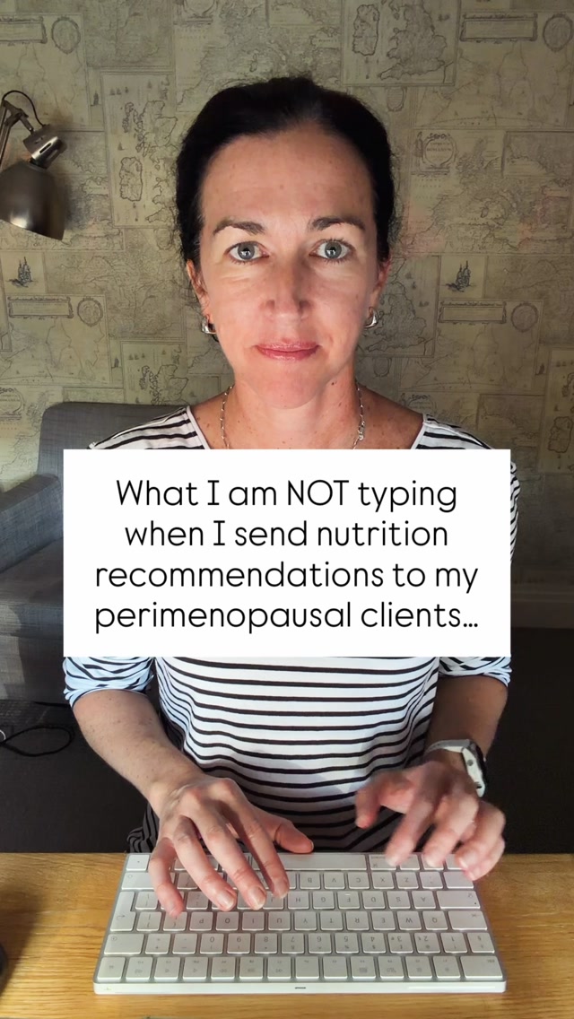 Good nutrition advice shouldn’t be a list of rules that you are expected to follow perfectly.
The guidance should help you eat in a way that works with your health, supports your goals; and fits in to your lifestyle.
There needs to be room for flex.
#menopausedietitian
#perimenopause #midlifenutrition #weightloss
Hormone replacement therapy
HRT