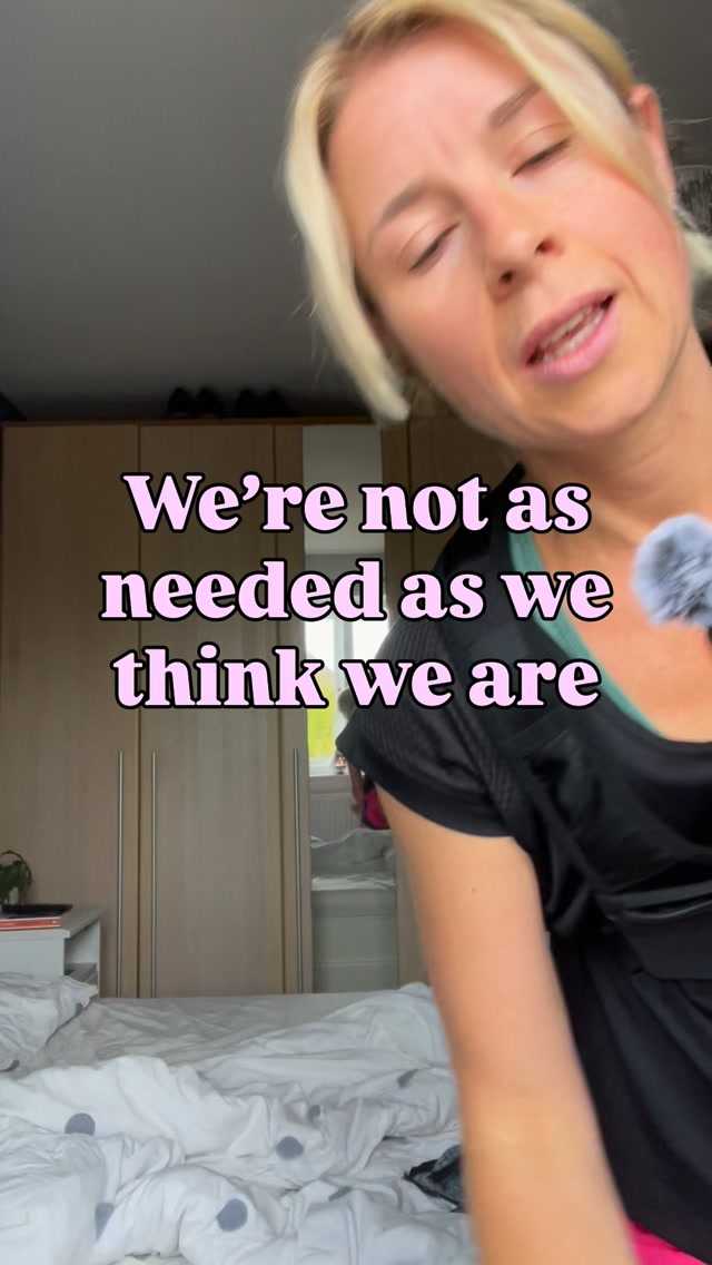 😏We’re not as special as we think we are😏
We think it’ll be a disaster for everyone if we leave to do our own thing.
We put it off bcos it feels selfish and causes unnecessary & unavoidable upset.
But, nothing bad will happen if we go and do our thing for half an hour (assuming you’ll leave your child(ren) with another able adult!!!).
Try it.
I dare you.
Em x