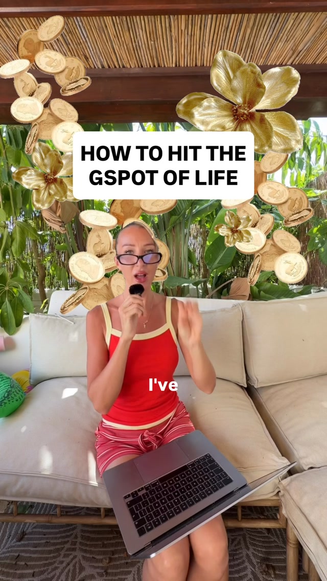 The G-Spot of Life Theory has helped me go from making $20,000 a year to almost $1 million in one year 🧚
The G-Spot of Life Theory is something that came to me when I was on a walk. It states that when you are on the right spot, everything that you want will come to you.
If you are not on the right spot, you cannot add more pressure and expect to get the result that you want. You need to slightly adjust, slightly pivot in order to get the most aligned, for example, client, the most aligned marketing method, the most aligned sales method. Once you actually hit that zone, you will pop off.
A good example is @bylaurendudley, who this year definitely hit the G-Spot of Life and went from 400 followers to now over 75,000. It wasn't about creating a whole new process. It was not around reinventing the wheel. It was about moving slightly until you hit the spot then add pressure.
What do you think? I think this will be my book title 😂😂😂