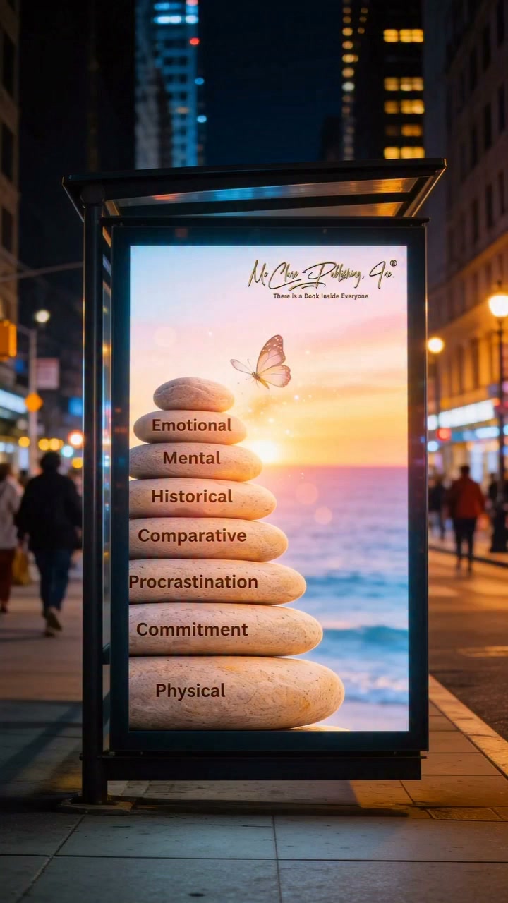 SHED THE WEIGHT written by Dr. Lisa L. Campbell, PhD, the Growth Motivator, at #mcclurepublishing and wherever books 📚 are sold.
The weight is too heavy to carry. How long? Too long.