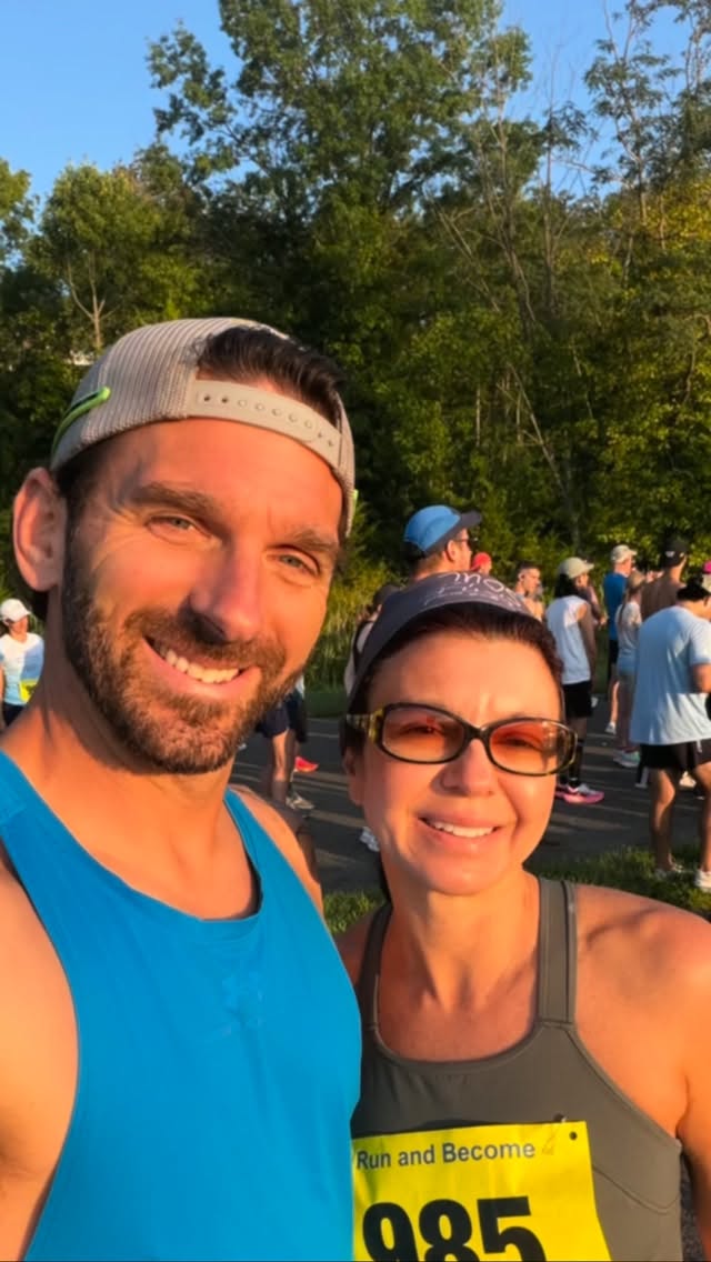 Today I qualified for Boston- again! This time I won't miss the registration window (I hope). Also, first place in my age group. Mother Nature was good to me today, I wouldn't have done as well if it was crazy hot 🥵 and humid like it's been lately. Training for this was a bitch - summer running is not for me and the race, eventho it's perfectly flat was tough. I am sore 🦵! Anyway, huge thanks to so many of you that contributed to my bday go fund me for my races and so many of you that support me in many other ways. Especially my sweet sweet @kayakuma99 who puts up with so much nonsense and abuse and just happily runs along side, but always makes sure he crosses the finish line first 😉
#run #boston #running