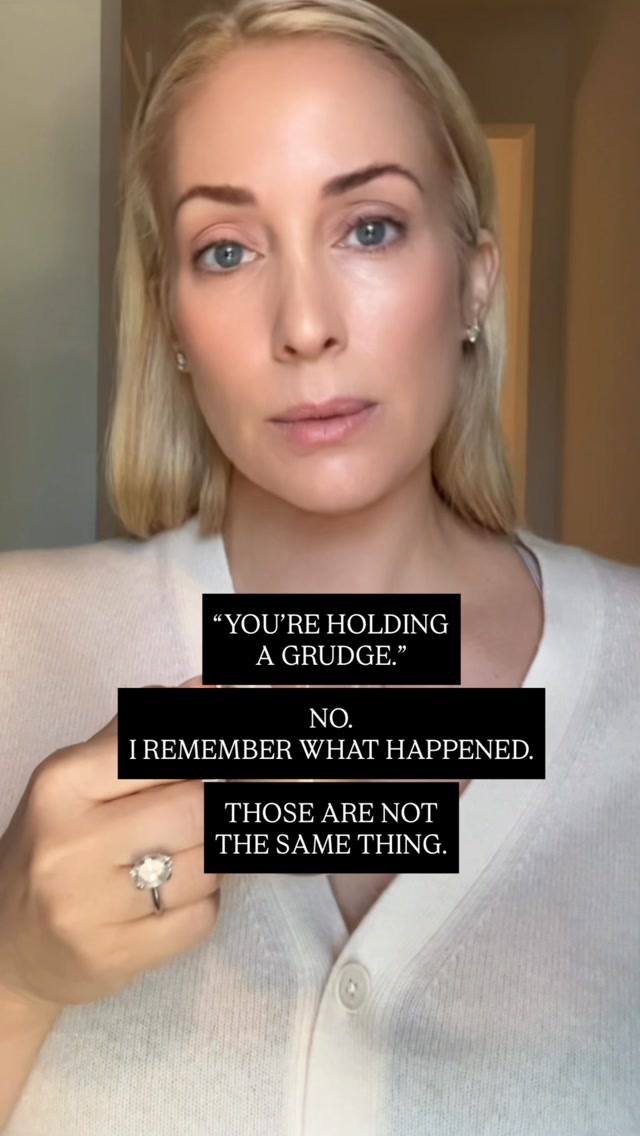 People get very uncomfortable when you remember the parts of the story they’d prefer you forget. Remembering what happened isn’t the same thing as living in it. And moving forward doesn’t require pretending it never happened.
Follow @cari.fund for the family conversations we were taught not to have.