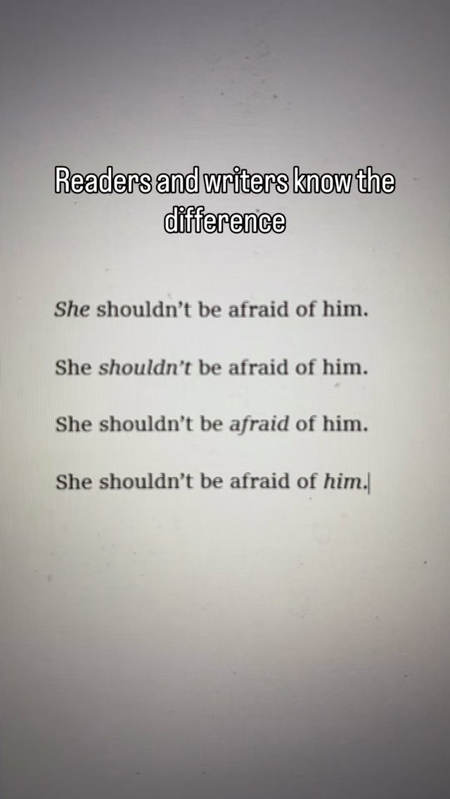 What’s the difference?
I wrote this line while playing with a new heart-wrenching young adult novel idea.
I’m tempted to leave the text without italics and let the reader pick up on which meaning is the truest. 💔
If we haven’t met, I’m Megan! I’m an agented author writing YA. I love chatting books—including the behind the scenes of how they’re made. Nice to meet ya! :)
#amwriting #booktok #writertok #bookstagram #romance young adult romance, contemporary romance, drafting, fiction writing