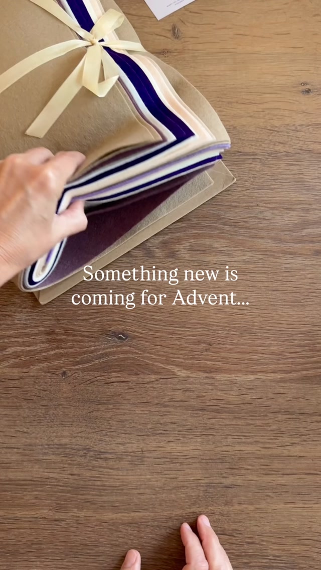 Advent is a season of waiting—and I’ve been quietly making something new to help you mark it at home. ✨
These BLESSED ADVENT felt banners have been coming together piece by piece, and I can’t wait to share them with you.
A simple, beautiful reminder hung in your home as we wait, prepare, and make room for the coming of Christ.
Coming soon for Advent. 💜
Who else is already dreaming about Advent?
.
.
.
.
#advent #adventcalendar #feltbanner #liturgicalliving #livingliturgically