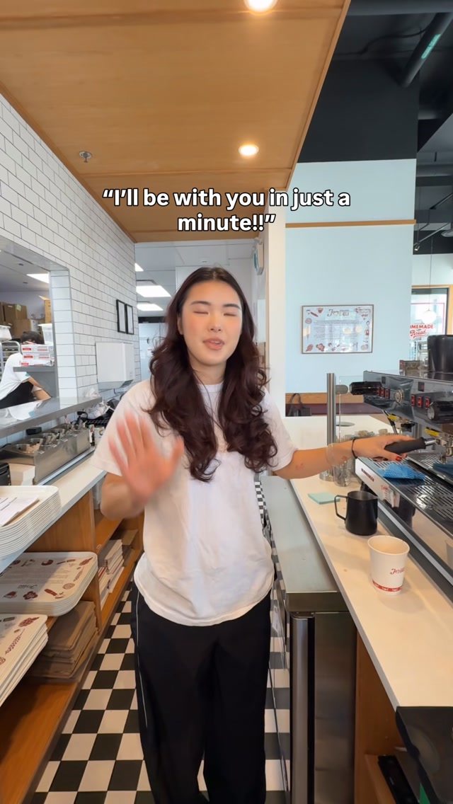 When we’re in the middle of lunch or dinner rushes… hearing those words makes us unusually emotional 🥹
📍Jo’s Italian Deli
2505 Alma Street & 3998 Main Street, Vancouver
italian restaurant / server life / barista life / servers be like / vancouver italian restaurant