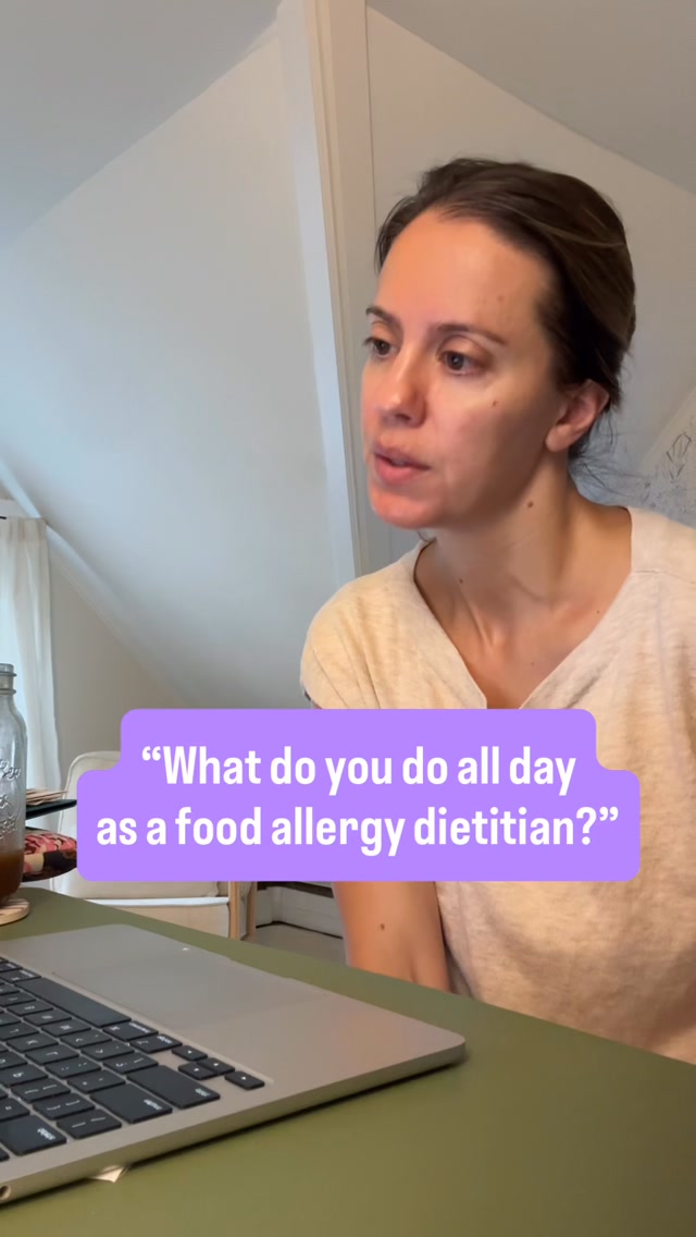 “So…what do I do all day?”
I help people connect the dots between symptoms and food.
I help them understand what their bodies are trying to tell them… and feel more confident navigating food allergies along the way.
Most importantly, I help them build a positive relationship with food, because living with food allergies shouldn’t mean being afraid of food.
If food feels confusing, stressful, or overwhelming, you don’t have to figure it out alone.
I got you. Shoot me a DM and let’s chat. 🩵
#foodallergies #allergies #nutrition #dietitian #dayinthelife