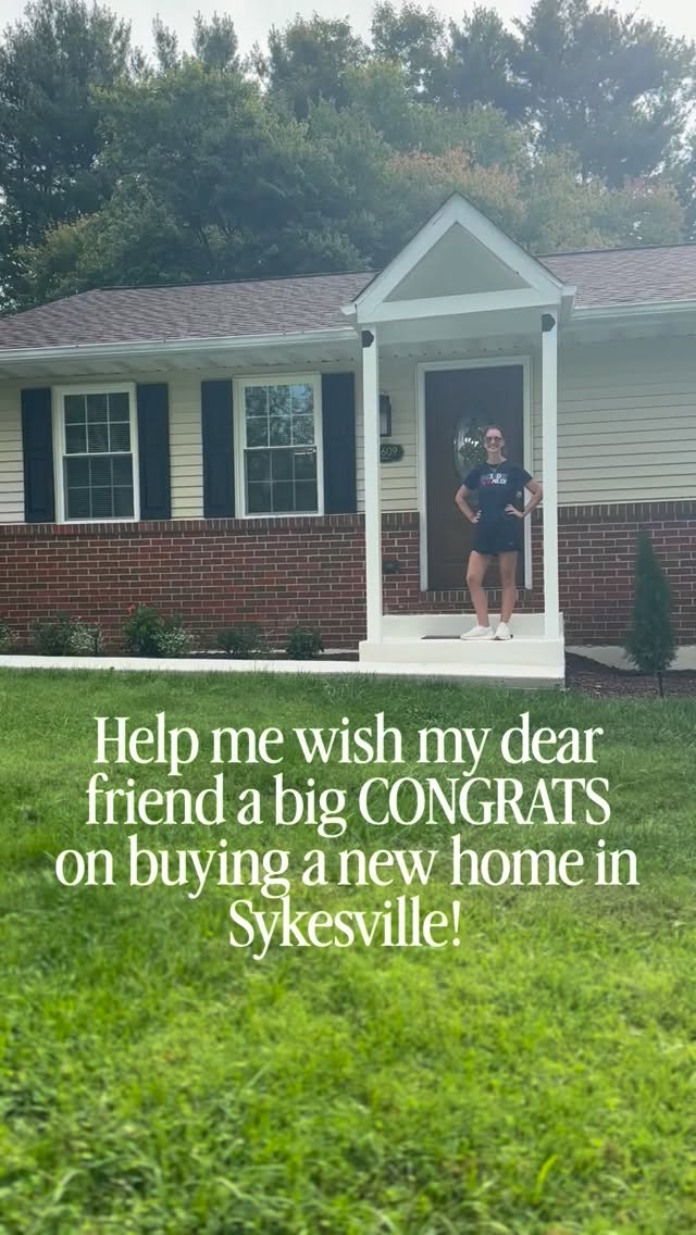 We got a new neighbor in Sykesville. Happy Settlement Day, Lori, you deserve this!!
I have FIVE single women who settled on a new home this week, or went under contract. FIVE! (And zero single men).
Maybe it’s because I’m a female, and 84% of my IG is female. But maybe it’s bc women are being responsible, hardworking, badass, impressive baddies 🙌.
7 out of 10 unmarried home buyers are women today. Single women are outpacing single men in home buying by 2.3x. Despite making less money. (Explain that one to me, Dad) 😉
So let’s take a moment to celebrate Lori, and all the single women out there getting it done.
Share this w a friend who needs to buy a home in Carroll County. YOU GOT THIS!!
I’m @christinalandsman, your local Sykesville realtor. I like to think I’m down to earth, supportive, educational, and will fight like hell for you. (And boy did we put up a fight on this transaction, and got this single mom a renovated home in an extremely competitive market, with some closing costs paid, $10k in repairs, and $20k below appraised value. High five!🖐️
When the time comes for you to buy or sell your home - send me a dm, and we’ll get it done.
Real Estate Professionals Inc. 410-552-SOLD