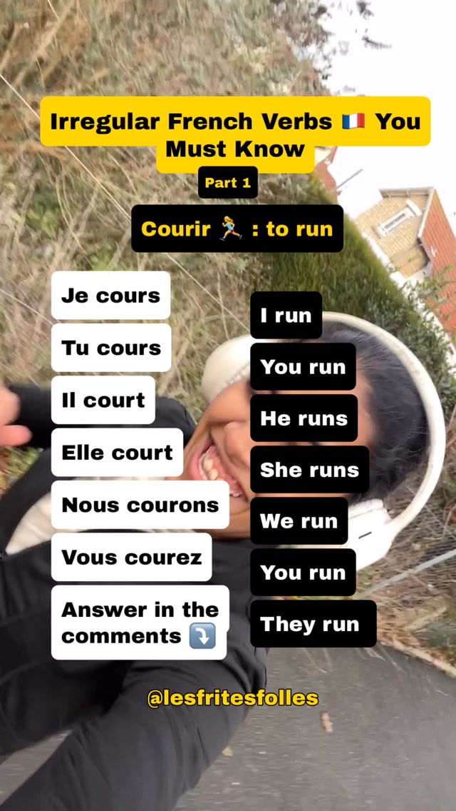 Irregular French verbs 🇫🇷💯 you must know!😍
Which verb should I do next ?