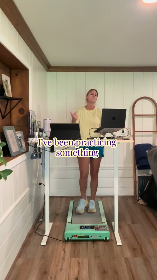 Simple joys. Dumb goals. Happy sounding songs. Dancing it out. ✨ posting just ‘cause 💁🏼♀️
@jamiemiller I’m not your next babydoll but thanks for the inspo 😂😂
#babydoll #walkingpad #danceitout