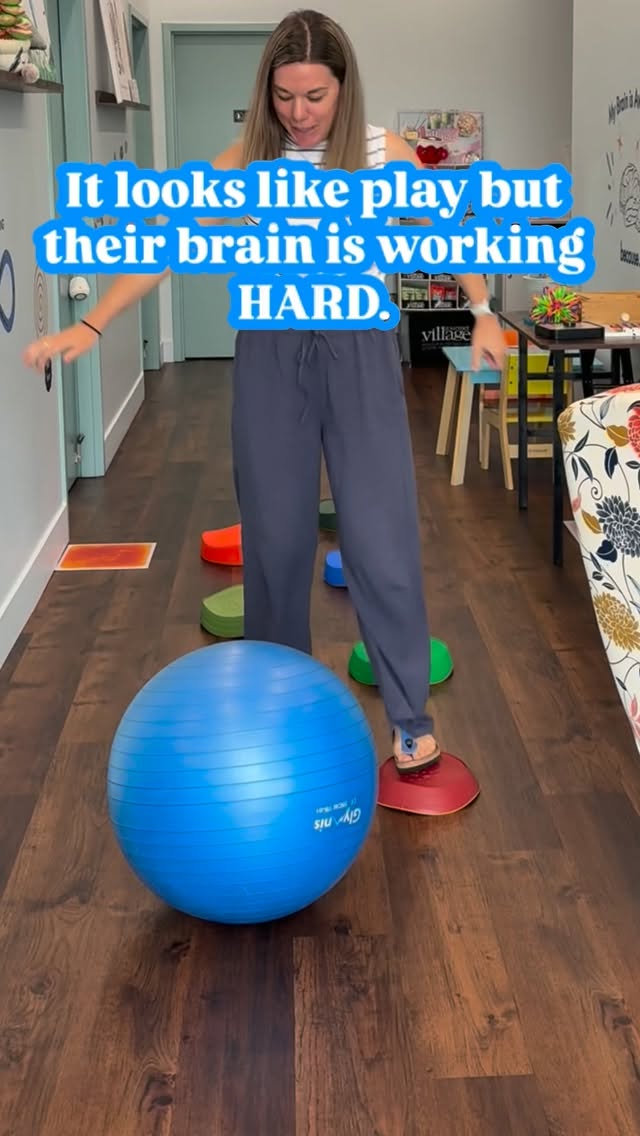 It looks like PLAY. 👀
But look at how hard their brain and body are working. 🧠💪
This OT obstacle course is building:
✨ Balance
✨ Motor planning
✨ Coordination
✨ Strength
✨ Problem-solving
✨ Confidence
Every climb, crawl, jump, and movement asks the brain to take in information, make a plan, coordinate the body, adjust when something doesn’t work, and keep going.
And that’s part of what makes occupational therapy so powerful.
Kids can be developing important skills while doing something that feels fun, engaging, and meaningful to them. ❤️
**Play isn’t a break from the work. Sometimes, play IS the work.**
🌳 **Looking for occupational therapy support for your child?** Reach out to WonderTree to book an occupational therapy appointment. Our team would be happy to help you learn more about how OT can support your child’s individual needs. Virtual and in person support available.
Hit ‘Follow’ if you like our content ❤️
✨ Want to learn more about WonderTree? 📧 Email us or ☎️ call us to book. 💻 Website link in bio.
DISCLAIMER: Information shared by WonderTree is for educational purposes only and is not medical care or individualized clinical advice. Every child has unique needs. Please consult a licensed healthcare provider regarding your child’s specific needs and refer to our highlights for additional disclaimers.
#OccupationalTherapy #PediatricOT #KidsOT #PurposefulPlay #MotorPlanning GrossMotorSkills ChildDevelopment Neuroaffirming PediatricTherapy OrangevilleOntario OrangevilleMoms WonderTree