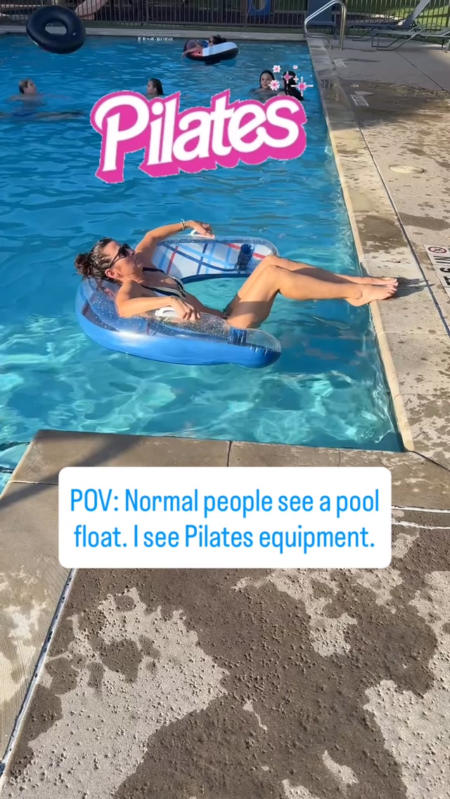 Apparently I can’t even get in a pool without turning something into Pilates. 😂
But honestly, this is one of the things I love most about Pilates.
The strength, stability, mobility, and body awareness we build in class doesn’t stay in the studio. It changes the way we move through LIFE.
And after years of dance, somatic movement, yoga and now Pilates, I’m always finding new ways to move, play, challenge myself, and listen to my body.
New studio opening almost here!!! @fireandflowpilates
Fire and Flow Pilates Dripping Springs! 🔥✨
My classes will have a little Brookelin flavor, of course. Expect Pilates, strength, great music, creative movement, body awareness, and a little dancing when the moment calls for it. 😉
Strong body. Connected body. PLAYFUL body.
I can’t wait to move with you, Dripping Springs! 💪
#Pilates #DrippingSprings #DrippingSpringsTX #AustinPilates #MatPilates