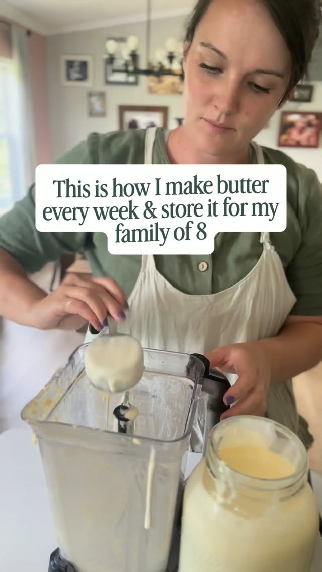My flex- pulling out those molds of homemade butter 🧈🤣