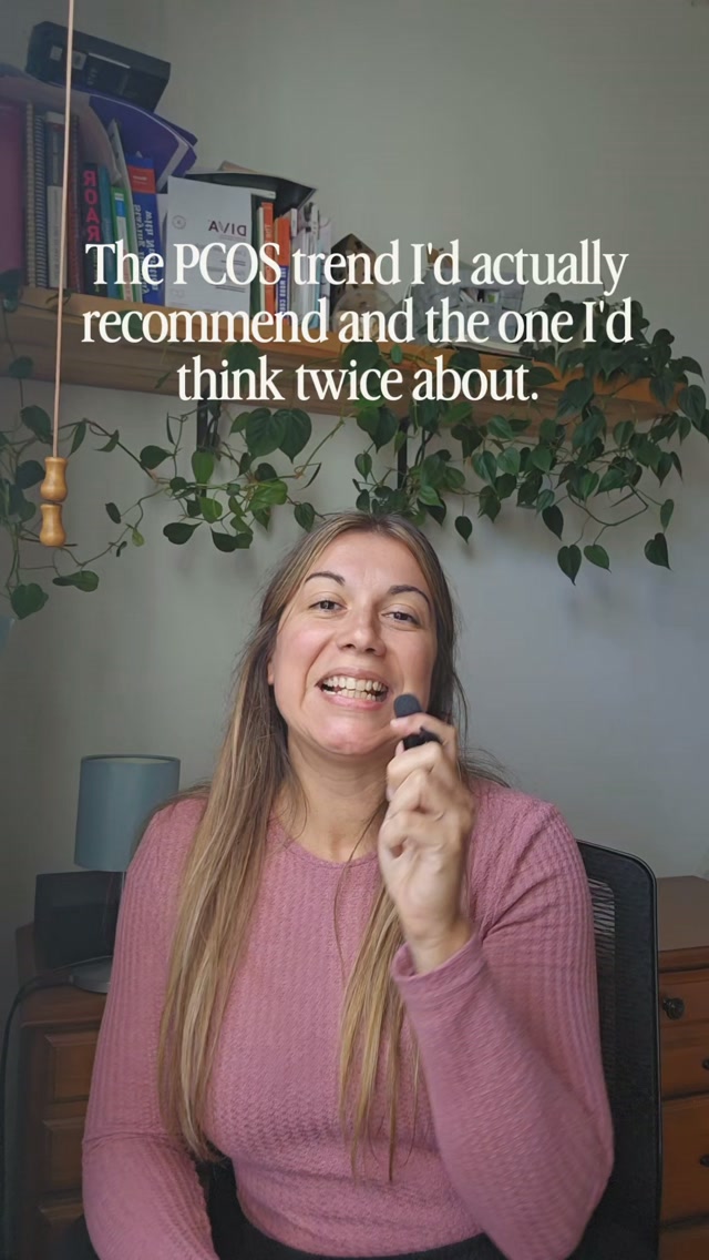 Rating popular PCOS/PMOS trends. Part 2
PMOS trends are very general. Some of it is genuinely backed by research, some of it is missing the full picture, and some of it is just another form of restriction dressed up differently.
No trend works the same way for everyone. What actually helps depends on what's driving your symptoms specifically.
✨️ Comment DRIVER and I'll send you the free quiz to help you figure that out.
#pcosawareness #pcossupport #pcos #pmos