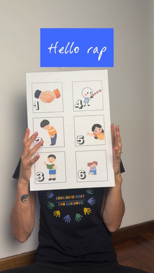 🇬🇧 How many ways can you say hello? 👋
Here’s a fun song to kick off your very first English lesson with primary school students! 🎶
Comment “hello” below to download the song, activity suggestions, and poster. 💛
🇮🇹 Quanti modi ci sono per dire “hello”? 👋
Ecco una canzone divertente per iniziare la vostra prima lezione di inglese con i bambini della scuola primaria! 🎶
Commentate “hello” qui sotto per ricevere la canzone, le proposte di attività e il poster da scaricare. 💛#englishiseasyforchildren #circletime #ingleseperbambini #ingleseprimaria