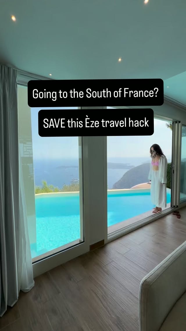 The ultimate hack for visiting Èze 🇫🇷✨ Stay at La Chèvre d’Or.
Èze gets PACKED with day-trippers, so staying overnight means you get to experience the village once the crowds leave which is honestly the best part.
DM us for help planning your next trip!
#Eze #FrenchRiviera #CotedAzur #LaChevreDor #luxurytravel