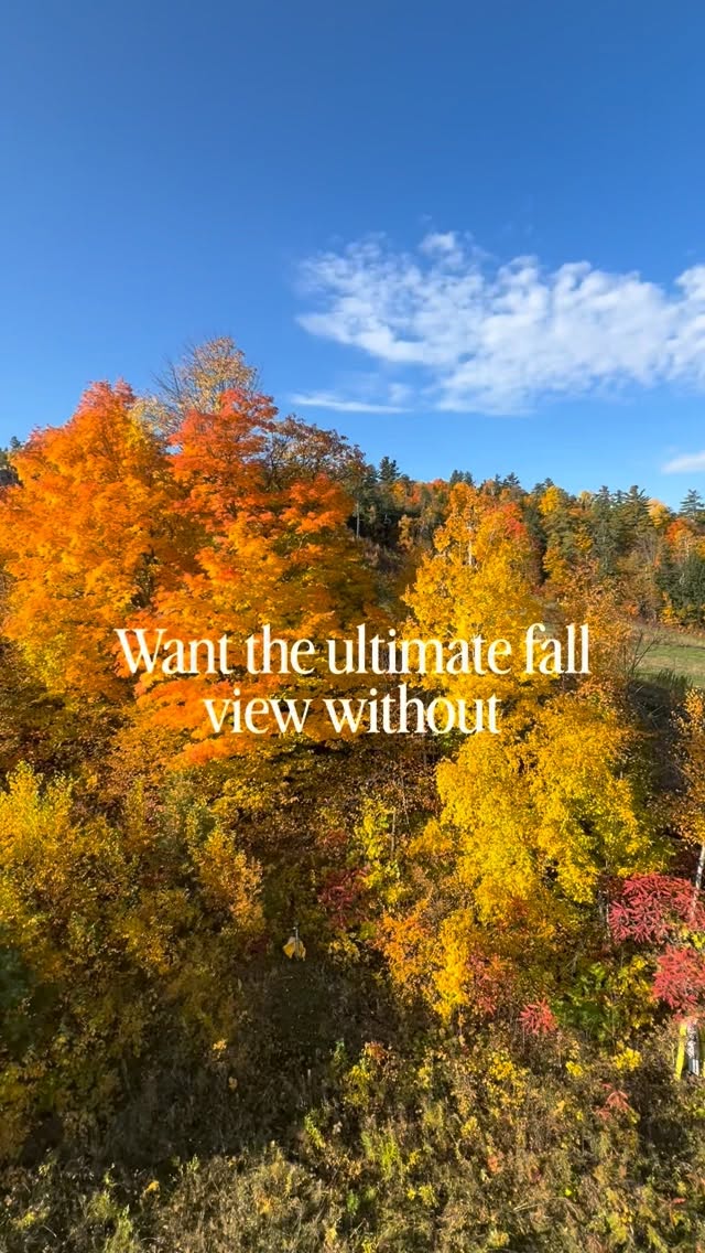 Want the ultimate fall view without the hike? 🍂🍁
The Fall Colours Chairlift Experience at Calabogie Peaks is back for 2026, and it’s such a fun way to take in the Ottawa Valley colours from above.
Details:
📍 Calabogie Peaks Resort
30 Barrett Chute Road, Calabogie, Ontario
🍂 WHEN
Saturdays + Sundays from September 19–October 11
Plus Thanksgiving Monday, October 12
⏰ HOURS
9:00 AM–3:00 PM
The final ride up the mountain leaves at 3:00 PM.
🎟️ TICKETS
Adults 18–69: $20
Youth 7–17: $15
Seniors 70+: $16
Children 6 + under: FREE
Prices include HST.
🚡 WHAT TO EXPECT
Ride the chairlift to the summit, take in the panoramic fall views and explore the designated trails at the top.
You can hike back down OR take the chairlift back down. Just keep in mind that downhill chairlift capacity is limited, so you may have to wait a little longer for your ride back.
🥾 WHAT TO BRING
Wear good footwear if you’re planning to explore the trails, a water bottle and your camera. A picnic for the top of the mountain.
One more reason I love this spot?
🍁 It’s one of the stops included on one of our Unexpected Journeys.
Our surprise road trips are filled with places and experiences like this. You get the itinerary, but you don’t find out where you’re going until you open each stop along the way.
Save this for your fall adventures and send it to someone who needs a fall road trip. 🍂 #fall #calabogiepeaks #myottawa #ontario #chairliftride