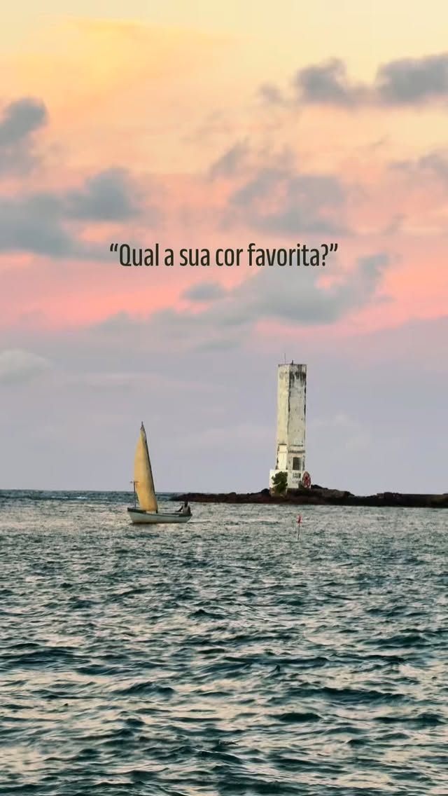 A minha cor favorita é o pôr do sol de Itacaré e a sua? 🏝️❤️