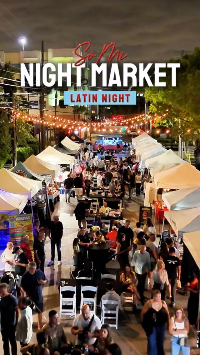 Latin Night is coming to Downtown South Miami! ๐๐ถ
The SoMi Second Saturday Night Market is back for its third season, kicking things off Saturday, October 10th with a Latin-themed night filled with local vendors, food, music, dancing, and more.
You can catch a Flamenco Dance Show with Spanish guitar, grab some free maracas at the City of South Miami tent, shop from local artisans, and enjoy the night with the whole family. And yes, your four-legged friends are welcome too! ๐พ
The streets will be closed, so you can walk around, grab something to eat, check out local businesses, and enjoy the night under the stars.
๐ Downtown South Miami, SW 73rd St & SW 58th Ave
๐
Saturday, October 10th
โฐ 5:30โ9:30 PM
๐๏ธ Free admission
The market happens every 2nd Saturday from October through April, with a new theme each month.
Will we see you there? ๐
#miamifriendors #southmiami #miamievents #latinmIami #miaminightmarket