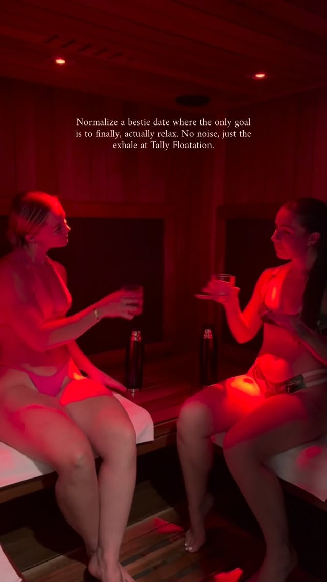 Normalize a bestie date where the only goal is to finally, actually relax. No noise, just the exhale✨
We spend so much time “catching up” over loud music or caffeine, but the best way to connect is to lower the collective heart rate first.
The Tally Ritual:
30 mins Sauna: The deep sweat + the debrief.
60 mins Float: The individual ‘mute button’ for the world.
Lounge Time: Reconnecting over tea and a slow-down.
Tag the person you want to disappear from the world with for an hour.
Head to our highlights to view our current promos.
🔗 Link in bio.
#floattherapy #yaravillevillage #melbournethingstodo #melbournefloathouse #selfcaremelbourne