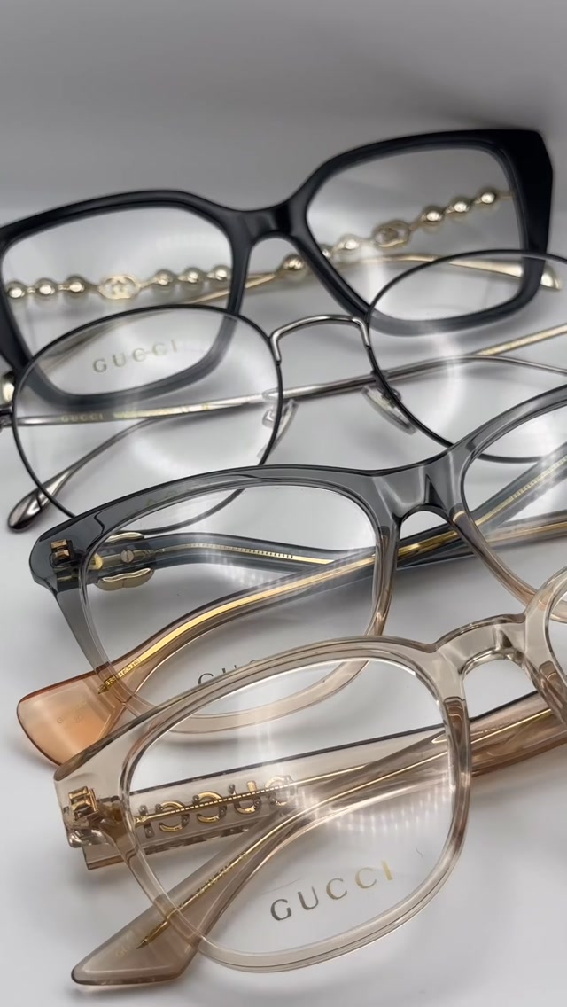 New Gucci just landed 👀 Rich colours, statement shapes and frames that feel made for fall.
Come get styled in your next pair. 🍂