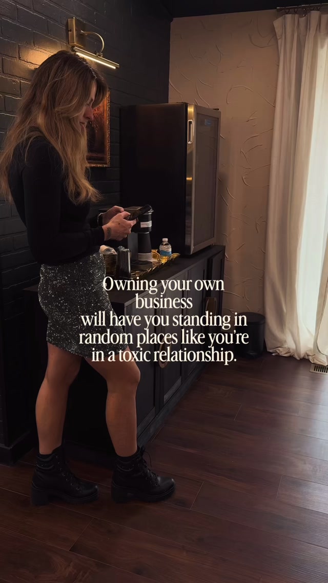 Owning your own business is basically choosing chaos and calling it a career.
One minute you’re doing hair, answering messages, placing orders, checking numbers, planning content, solving problems, and making sure everyone else is taken care of.
The next minute you’re standing in a random corner staring at your phone like the business personally betrayed you.
Small business ownership is rewarding, exhausting, exciting, stressful, and somehow still something I’d choose over and over again.
Studio Meraki keeps me on my toes, but building something that’s mine and unique will always be worth it. 🖤