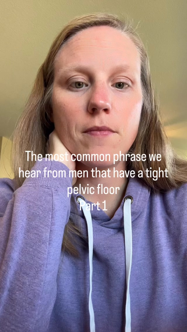 Are you lacking intimacy or closeness with your spouse or partner? Is it due in part to lack of s*xual function?
We unfortunately hear this a lot in our office. It isn’t the most comfortable to talk about, but it’s real and it happens more than you think.
Tight pelvic floor can come from many different things and present in many ways, but s*xual dysfunction is very common on that list.
Comment “tight” and we will send you something to try to help you relax your pelvic floor.
Share this with your friend or partner if you know someone dealing with this. They don’t just have to deal with it—there is real help!
#pelvicfloorhealth #pelvicfloortherapy #malepelvicfloor
