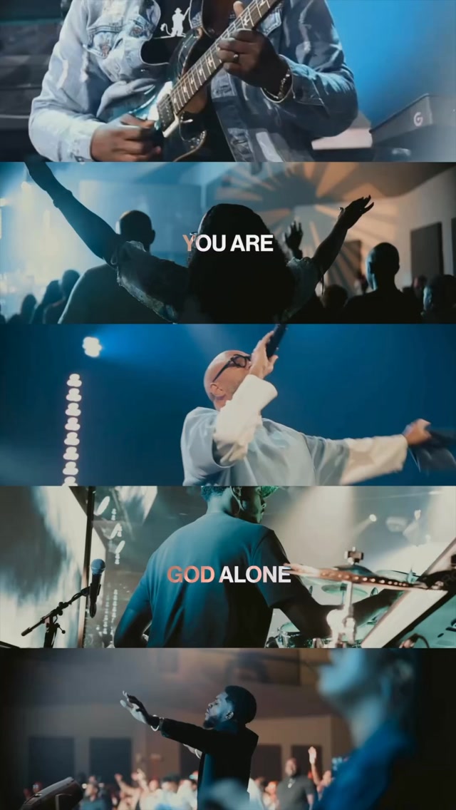 You are God alone.
The One we gather for. The One we lift our eyes to. The One who is worthy of it all.
There is no one like our God.