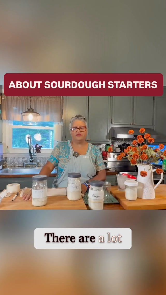 I am sharing in detail how to make a sourdough starter for our sourdough series.
However, if you don’t have time to make one there is nothing wrong with buying one. Just be careful not to fall for the “this starter is special” line.
No matter what sourdough starter you have the yeasts from your kitchen will take over that culture. That’s not a bad thing unless you’re expecting to be able to reproduce an exact culture from a locale not your own.
The yeast in any sourdough culture reflect the population in its immediate surroundings.
Join me on my channel if you’d like to take my free sourdough course.
BREAD BAKING 300 - FOR THE LOVE OF SOURDOUGH
Link to my channel is in my profile ❤️
#sourdough #homesteadkitchen #sourdoughbread #breadbaking #sourdoughstarter