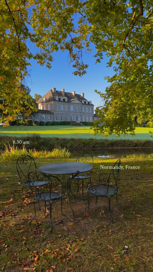 waking up to a slow autumn morning in Normandy 🍂
.
.
normandie | normandia | best hotels | slow morning | chateau | slow life | france | francia | best stay | mont saint michel | chic
#igfrance #normandyfrance #normandy #frenchlife #montsaintmichel