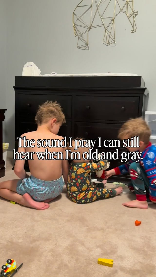 3 boys. 3 times the chaos. 3 times the love. Wouldn’t change it for the world.