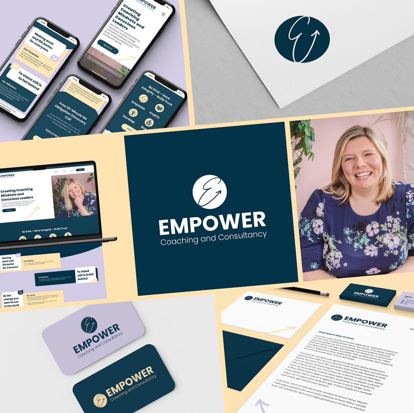 Introducing Empower Coaching and Consultancy 🎉 Amazing to work with Lucy on her business identity and website - check out @empowercoaching9 🤩
·
·
·
·
#graphicdesign #design #illustration #graphicdesigner #branding #logo #graphic #designer #photoshop #webdesigner #websitedesign #creative #illustrator #typography #graphics #logodesigner #logodesign #adobeillustrator #designinspiration #startup #entrepreneur #smallbusiness #brandidentitydesign #brandidentity #coachingandmentoring #empowerment #coachingonline