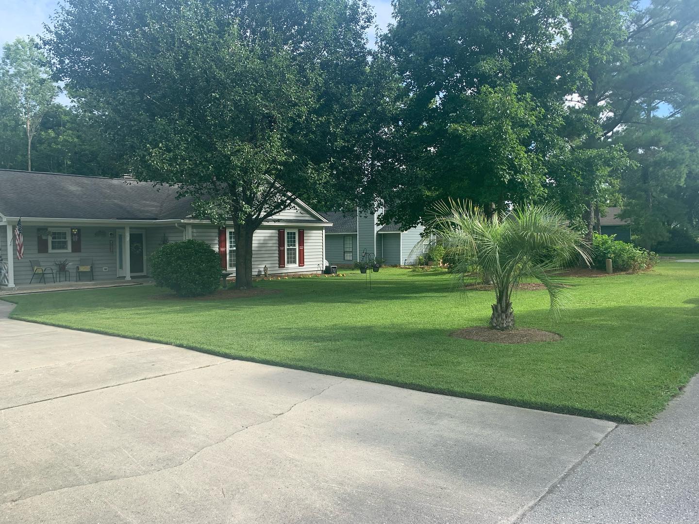 Crispy 🌱
#wilmington #leland #castlehayne #landfall #wrightsvillebeach #downtownwilmington #portersneck #carolinabeach #ogden #monkeyjunction #rubbermulch #mulch #chocolatemulch #lawncare #lawnmaintenance #pruning #sod #ilm #portcity #landscaping #landscapes #Wilmingtonnc #commercial #residential