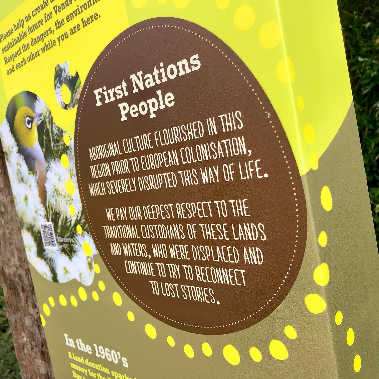 Venus Bay is one of the few places left on earth where people are fortunate enough to be able to live amongst healthy populations of an abundant array of native Australian wildlife.
This recent signage roll out consisted of 53 graphic panels mounted on recycled posts, strategically placed throughout 10 acres of woodland located in the center of Venus Bay’s 2nd estate.
The purpose of this project was to create a common understanding amongst community members and visitors to this growing region, about the significance of the Venus Bay peninsula’s Coast Banksia Woodland habitat. This CBW Ecological Vegetation Class is listed as vulnerable, with approximately 90% of this region’s forests cleared for agriculture since colonial settlement.
#redmulletcreative #environmentalgraphicdesign #environmenalsignage #habitatforwildlife #venusbay #venusbayvictoria #gippsland #southgippslandshirecouncil