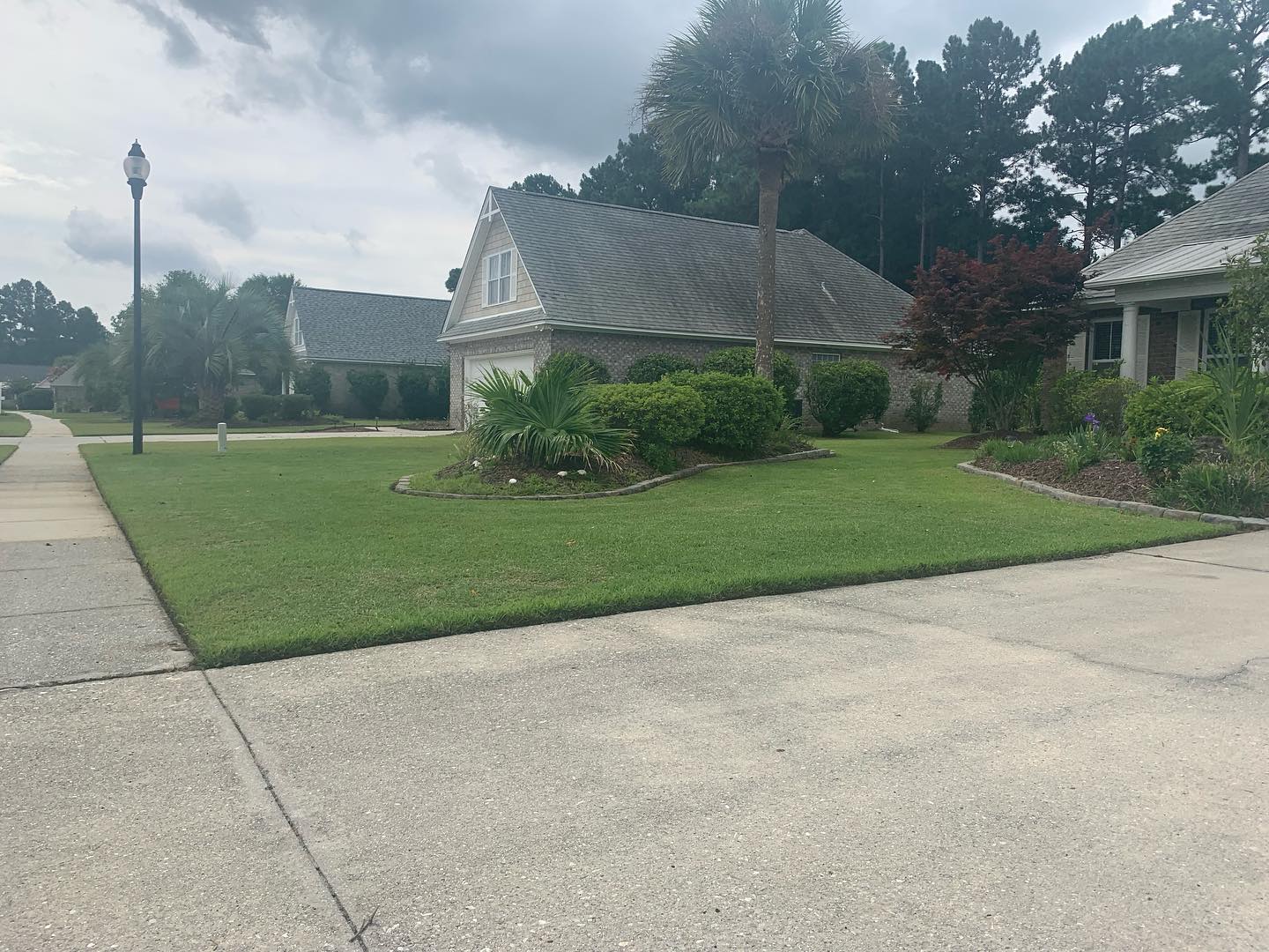 Sharp 🌱🌱
#wilmington #leland #castlehayne #landfall #wrightsvillebeach #downtownwilmington #portersneck #carolinabeach #ogden #monkeyjunction #rubbermulch #mulch #chocolatemulch #lawncare #lawnmaintenance #pruning #sod #ilm #portcity #landscaping #landscapes #Wilmingtonnc #commercial #residential