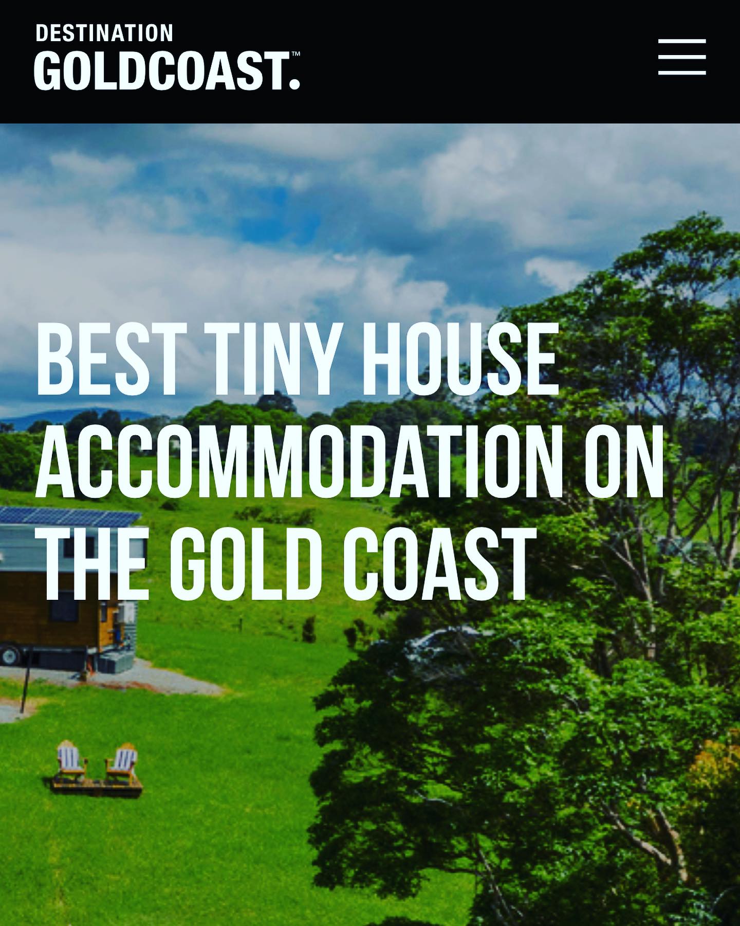 β€οΈ our Scenic Rim
@destinationgoldcoast
#scenicrim #beechmont #weekendgetaway #luxurytinyescape #uniqueescapes #tinyhouse