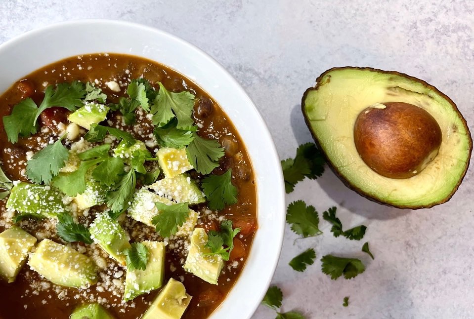 ✨ NEW RECIPE ON THE BLOG! ✨
It is finally beginning to feel like soup weather! This nutrient rich black bean soup is one of my go-to’s in the colder months because it is hearty, tasty, and a great source of plant based proteins, fiber, and key vitamins and minerals. Best of all, it is super easy to make!
This is also a great option for if you are sick because it is full of vitamin C and other antioxidants (I’ve have a bad cold for the last several days and have been enjoying this soup a lot)!
Click the link in my bio for the recipe! 🤍
#myhealthfullife #RD #RDN #RegisteredDietitian #health #healthy #healthyfood #healthylifestyle #food #foodie #nutrition #eatclean #foodblogger #lifestyleblogger #blogger #blog #foodinspiration #healthinspiration #healthyrecipes #healthysoup #healthysouprecipes #soupweather #beansoup #blackbeansoup