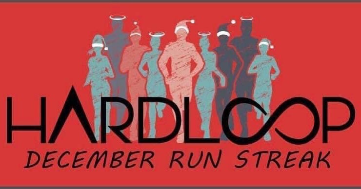 Day ONE! The annual December Run Streak starts TODAY - who is in?!
Invite your friends and family to run or walk at least one mile a day in December. This can be the most difficult month to stay dedicated to your fitness, the free group challenge is here to gather us all together for motivation and accountability. The more participants and interaction, the better this works!
We will use the Facebook group for extra motivation and accountability. Please follow Hardloop/RRCA guidelines for good community practices.
In-person group run events will be posted and you are welcome to arrange your own social runs to encourage others to get their mile in for the day.
The task today is to commit and invite someone to join you, tag them now. Good luck and stay committed this month, we can do it!
#HardloopStreak #RunStreak #MarathonTraining